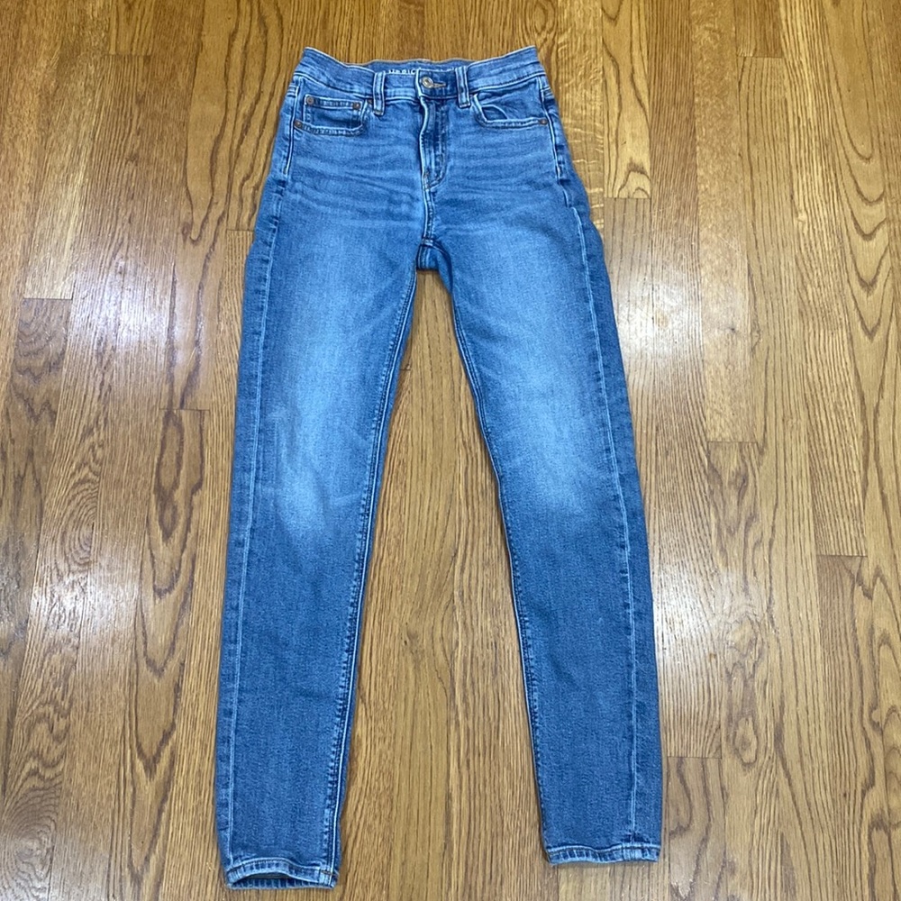 American Eagle Skinny 90’s Jeans Stretch Denim  Size 00